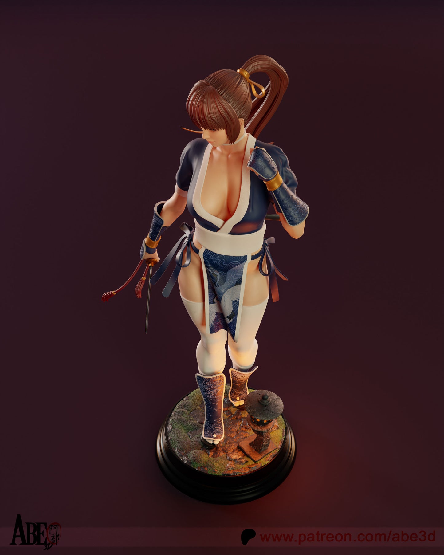 Kasumi Fighter Resin Fan Art - MTO