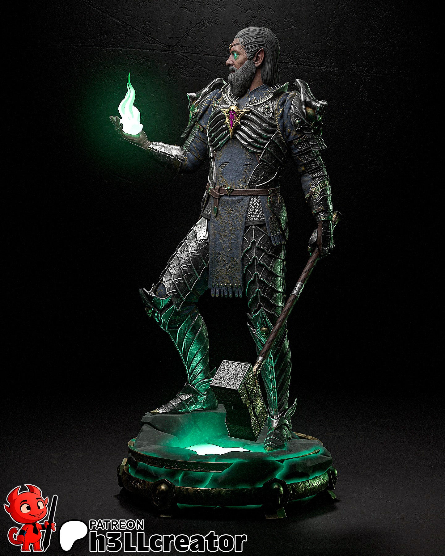 Ketheric Thorm Resin Fan Art - MTO HC