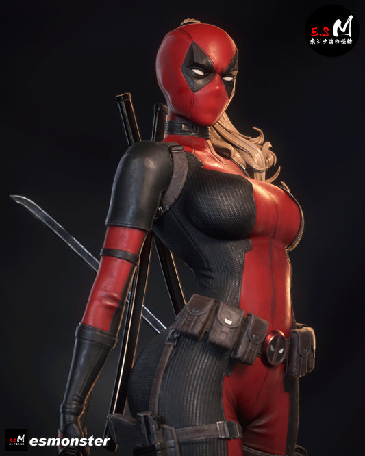 Lady Deadpool Resin Art (East Sea Monster Version)