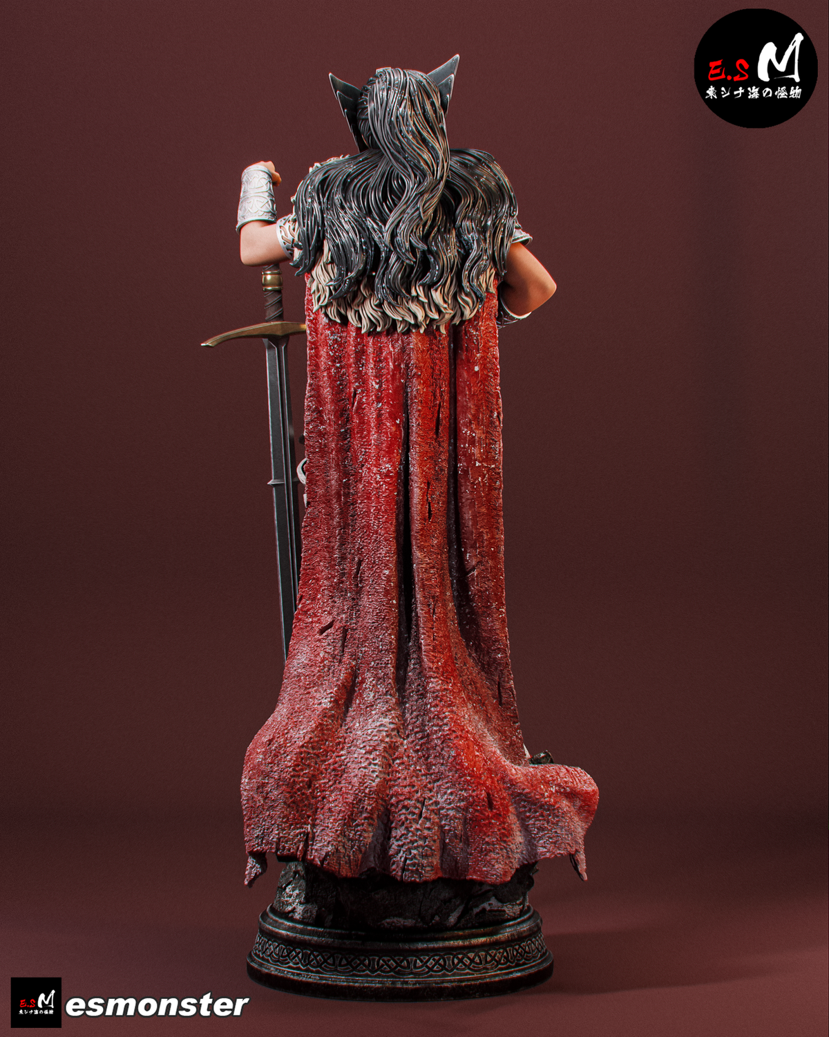 Lady Sif Resin Art (East Sea Monster Version)