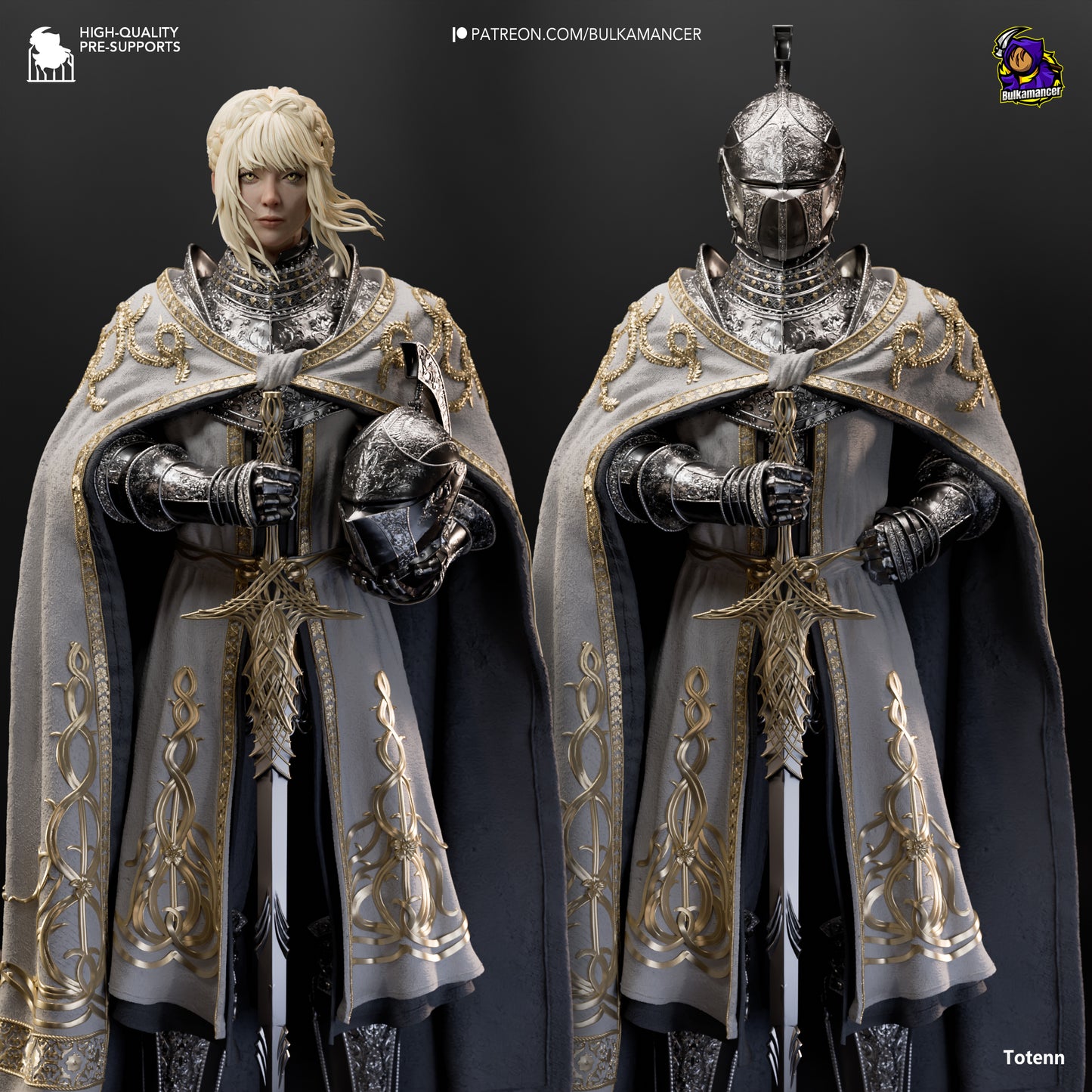 Leda Resin Fan Art (Design by Bulkamancer)
