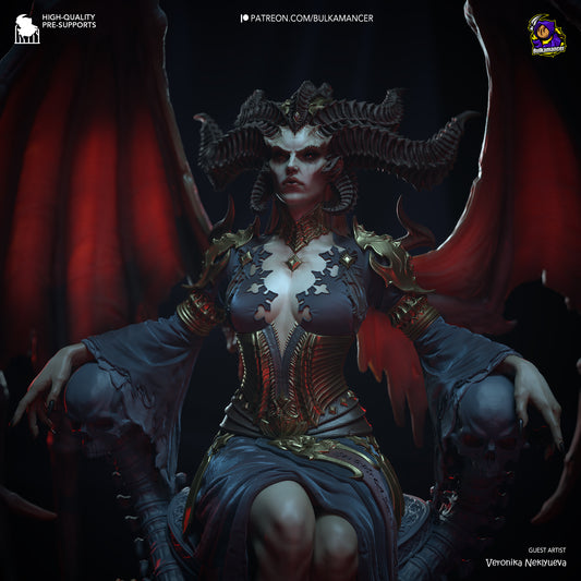 Diablo Lilith Resin Fan Art - MTO (Bulka)