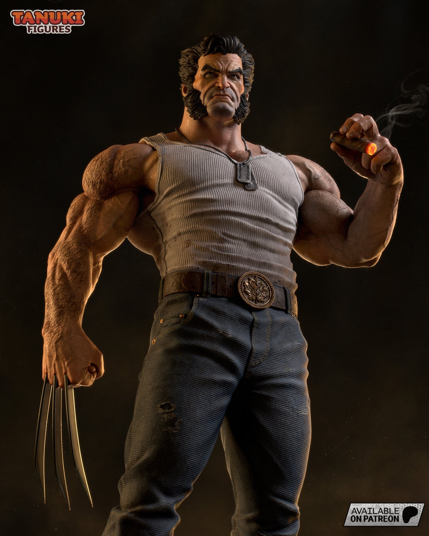 Logan Resin Fan Art - MTO (Tanuki)