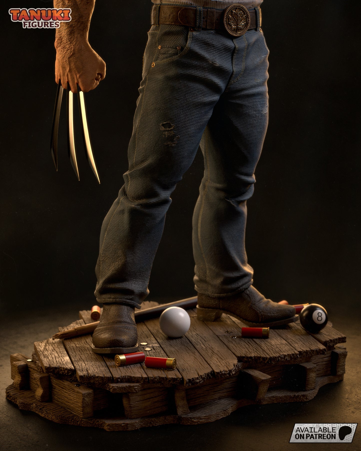 Logan Resin Fan Art - MTO (Tanuki)