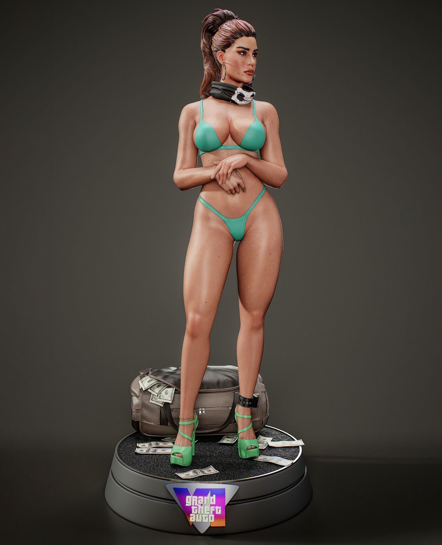 Lucia Resin Fan Art (Design by Abe3D)