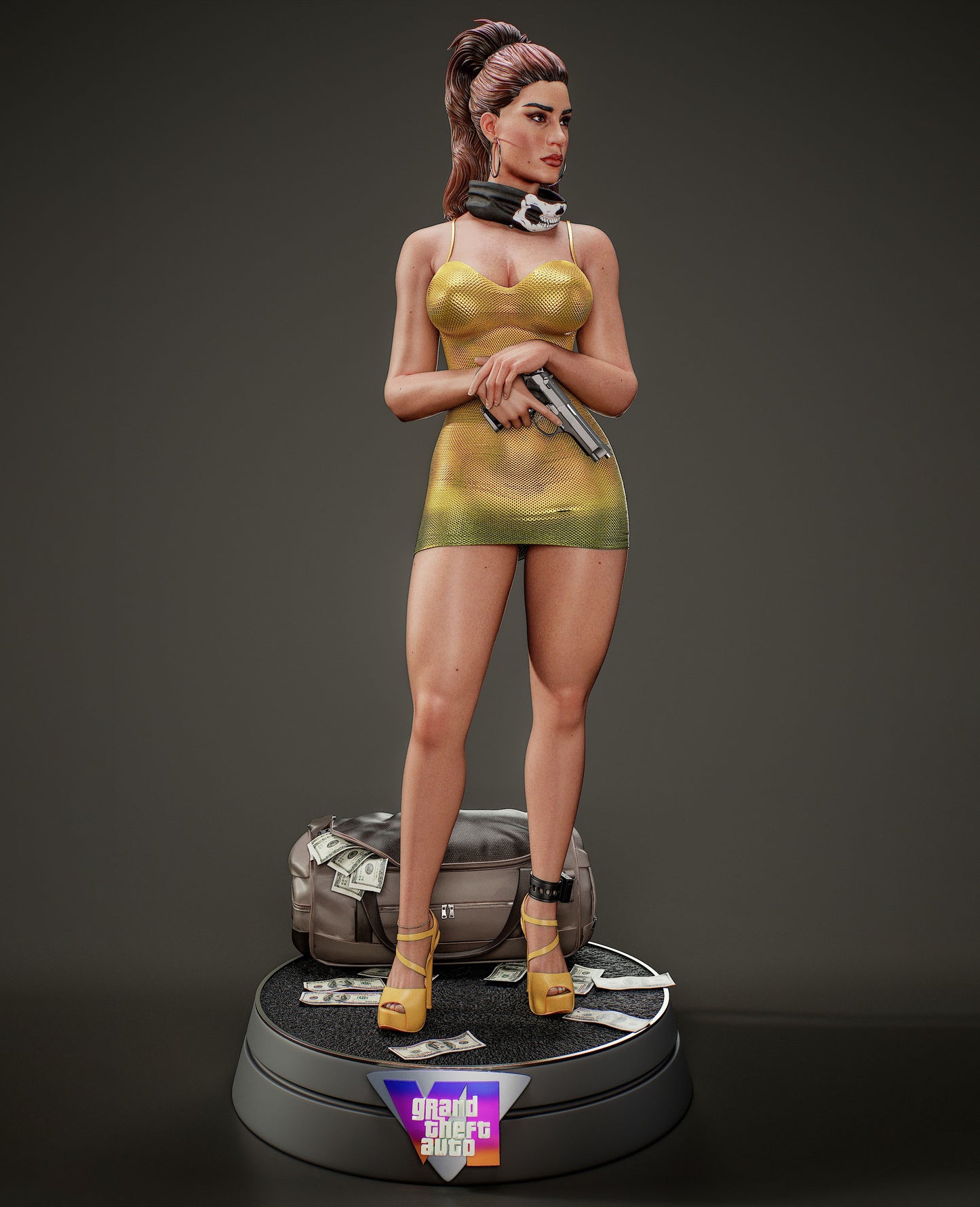Lucia Resin Fan Art (Design by Abe3D)