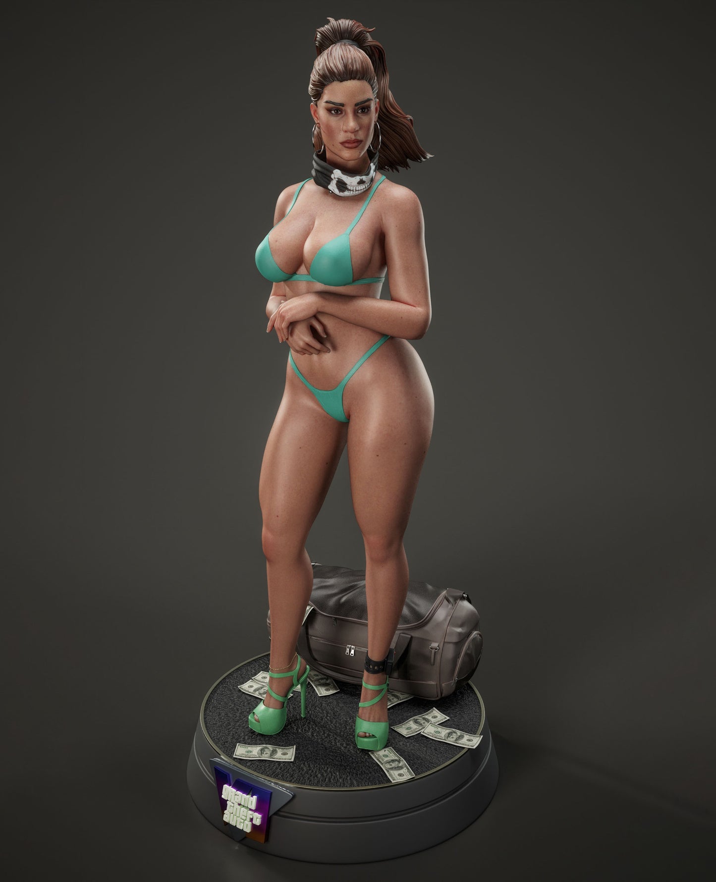 Lucia Resin Fan Art (Design by Abe3D)