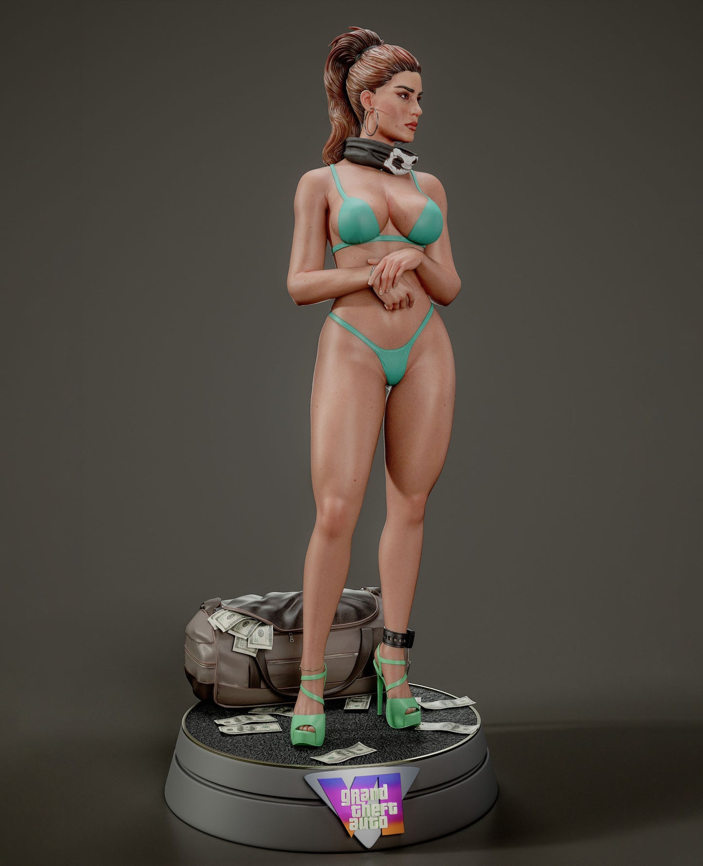 Lucia Resin Fan Art (Design by Abe3D)