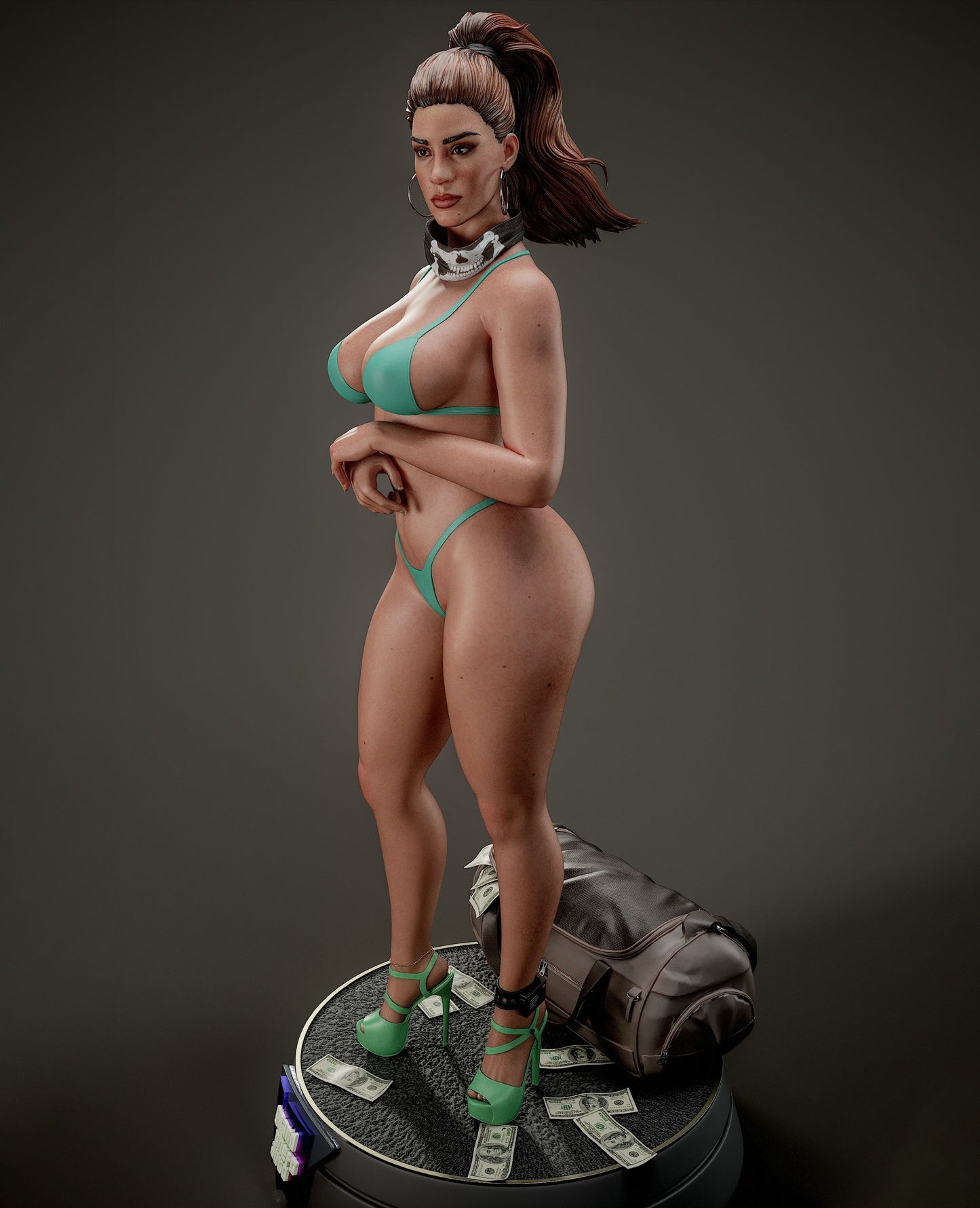 Lucia Resin Fan Art (Design by Abe3D)