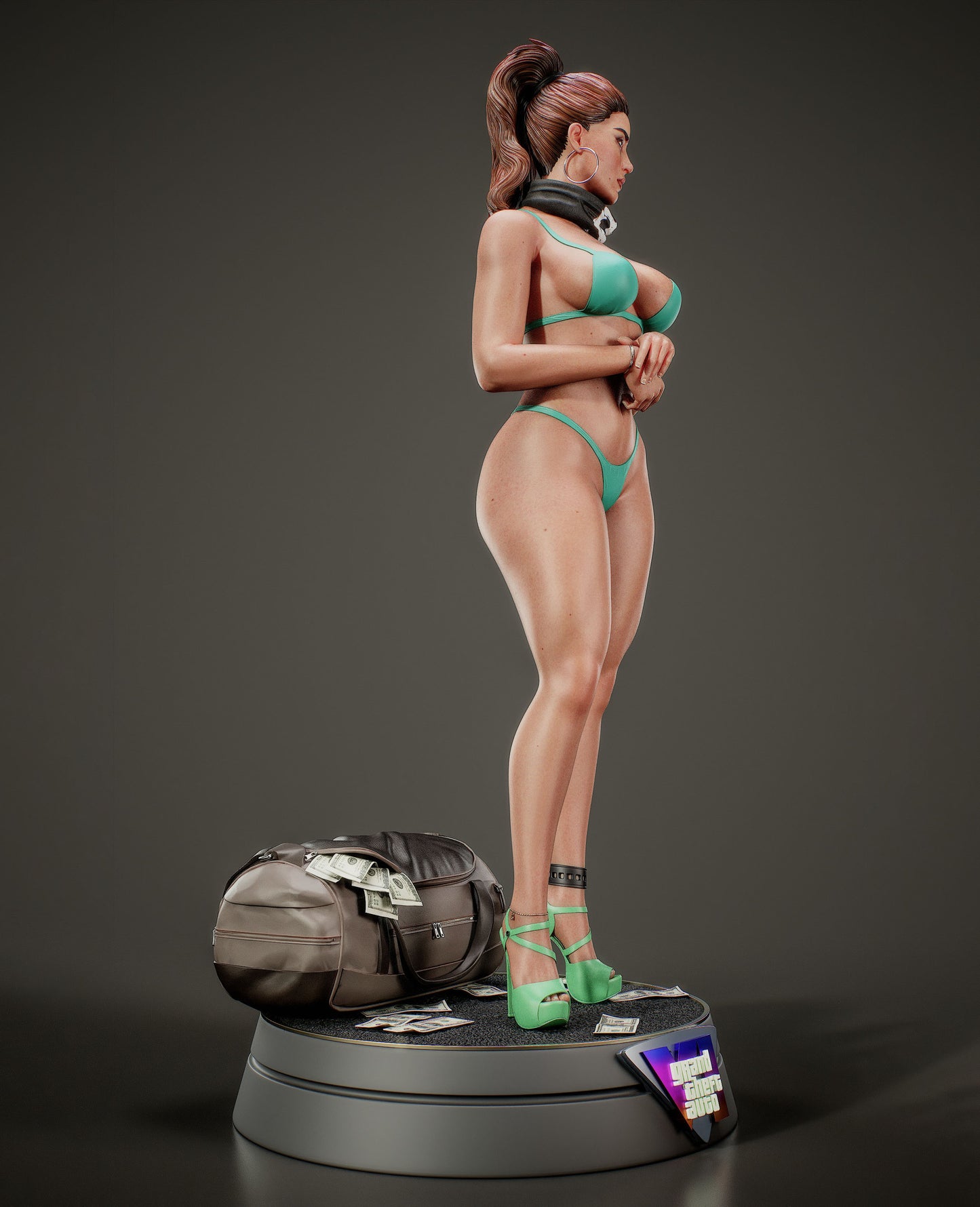 Lucia Resin Fan Art (Design by Abe3D)