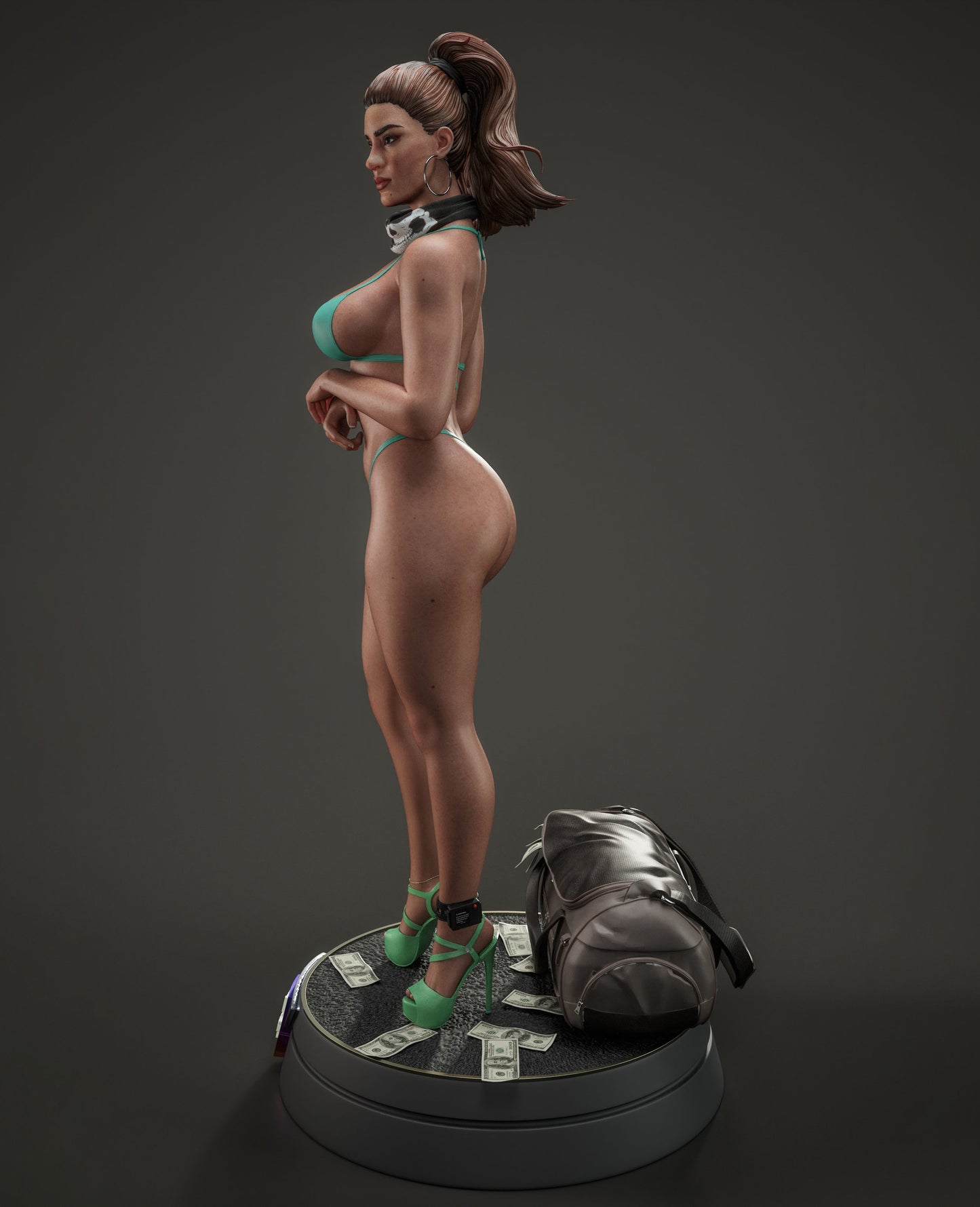 Lucia Resin Fan Art (Design by Abe3D)