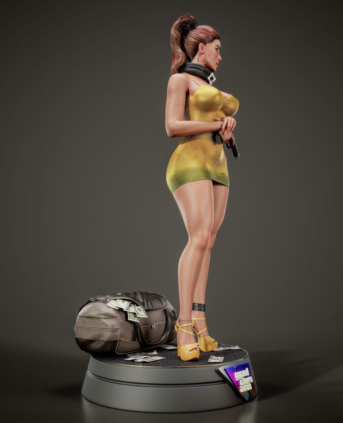 Lucia Resin Fan Art (Design by Abe3D)
