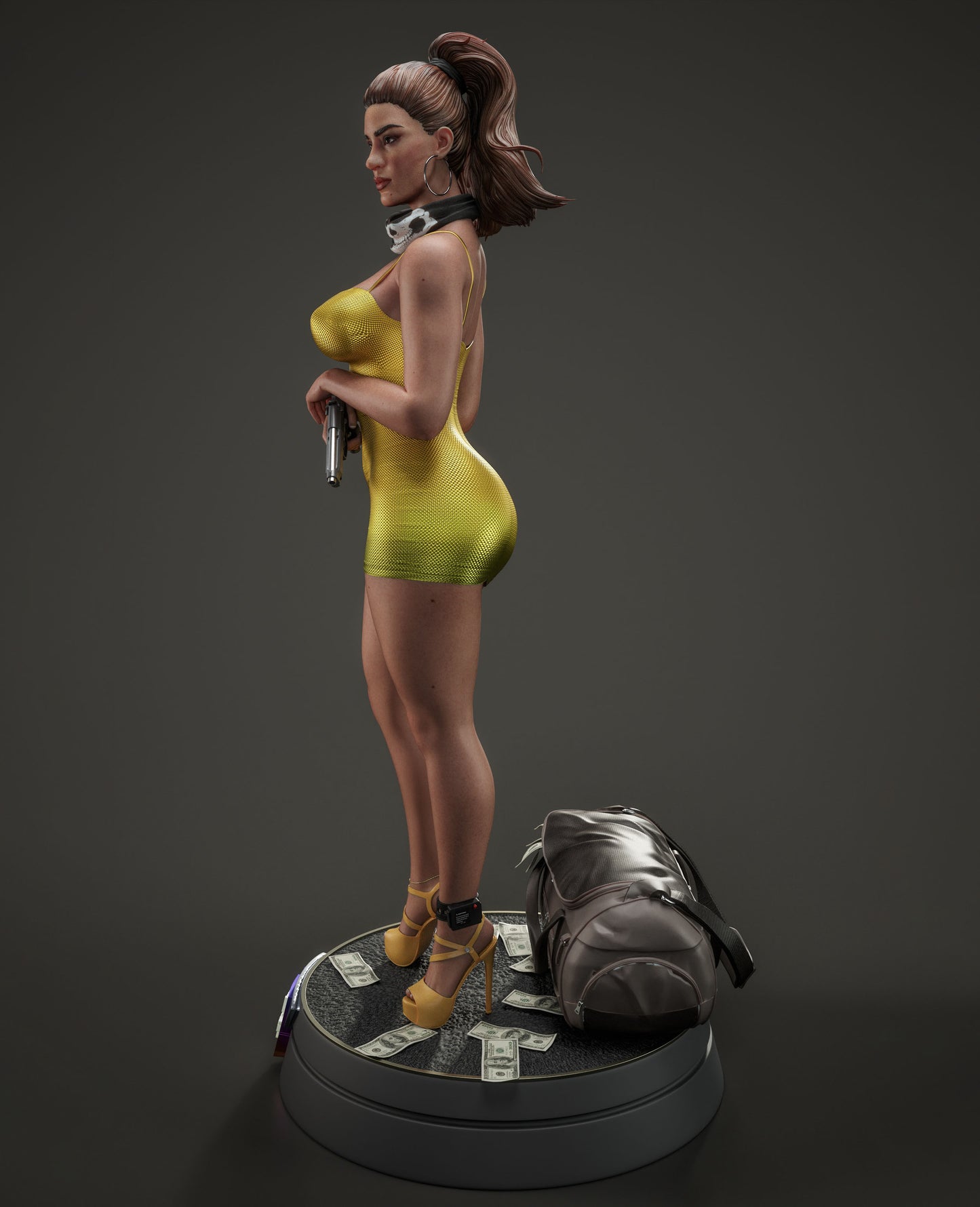 Lucia Resin Fan Art (Design by Abe3D)