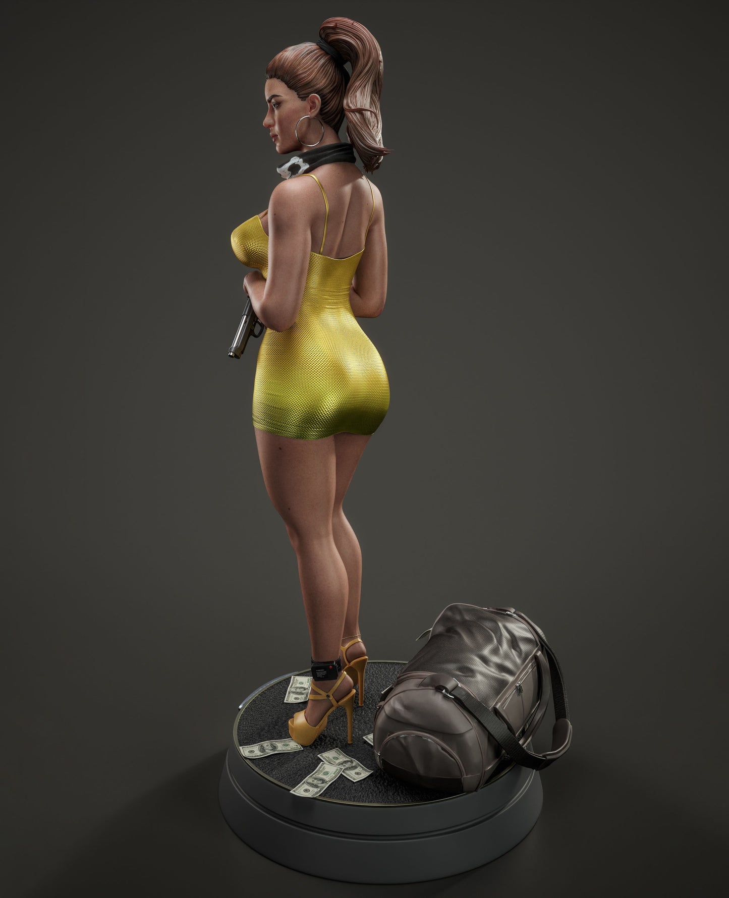 Lucia Resin Fan Art (Design by Abe3D)