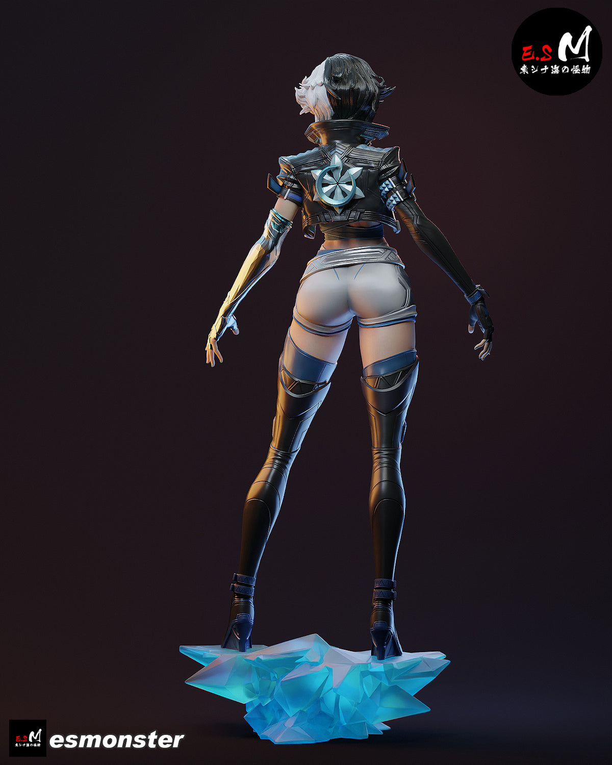 Luna Snow Resin Art (East Sea Monster Version)