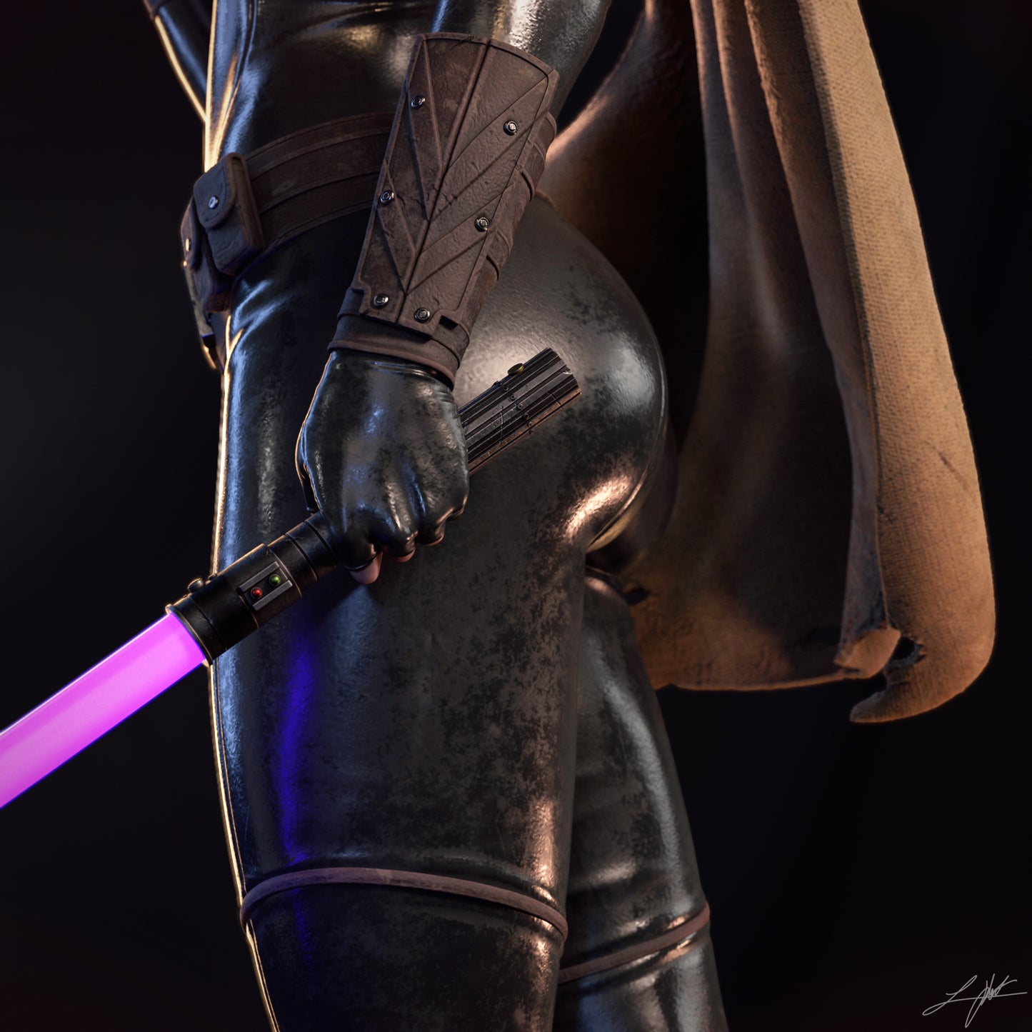 Mara Jade Resin Fan Art - MTO (Design by Abe3D)