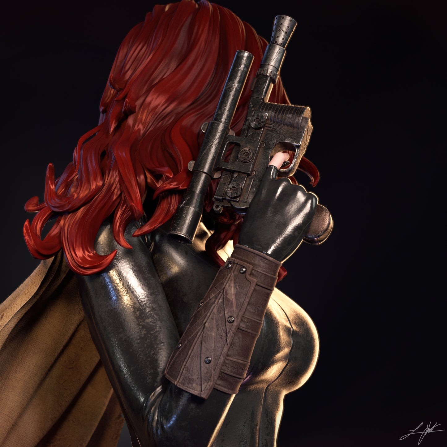 Mara Jade Resin Fan Art - MTO (Design by Abe3D)
