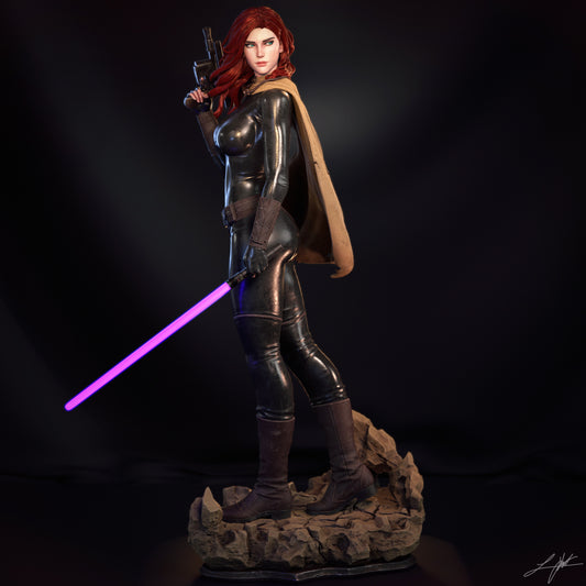 Mara Jade Resin Fan Art - MTO (Design by Abe3D)