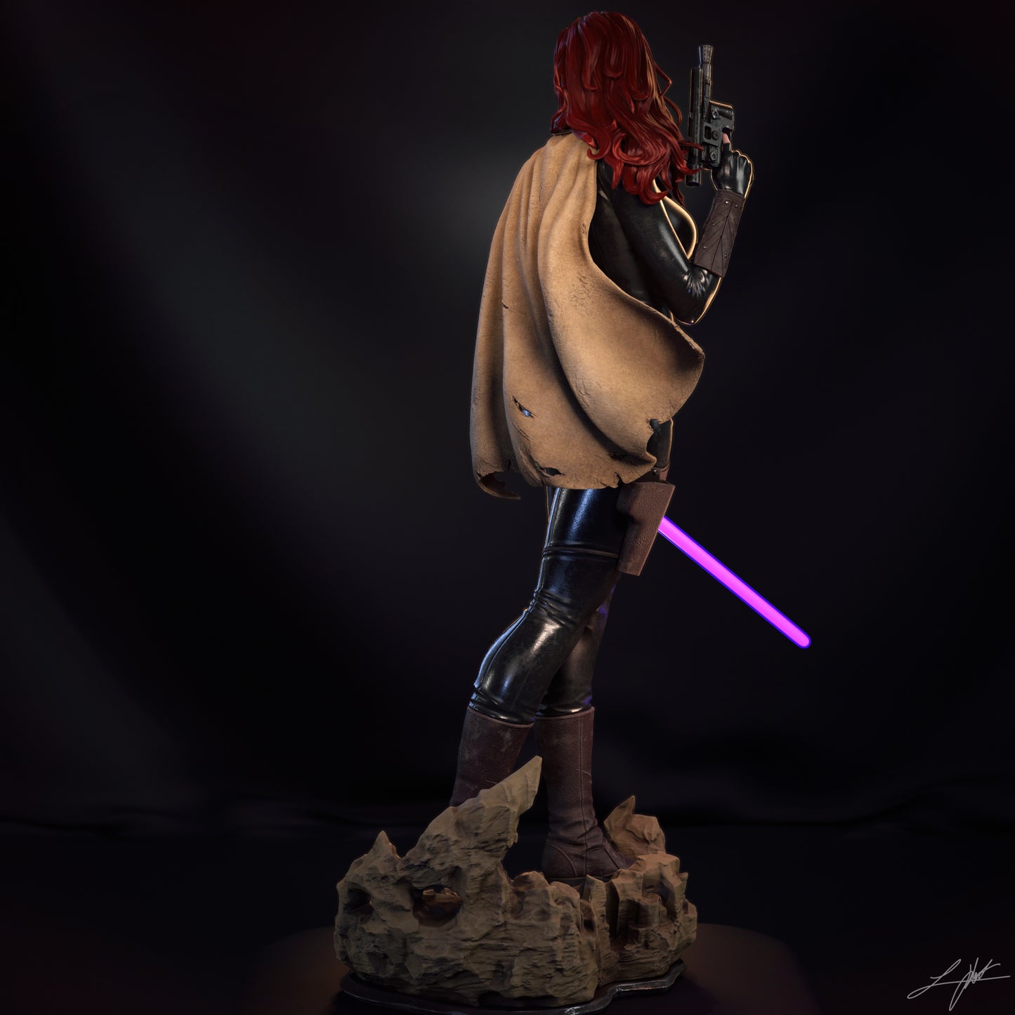 Mara Jade Resin Fan Art - MTO (Design by Abe3D)