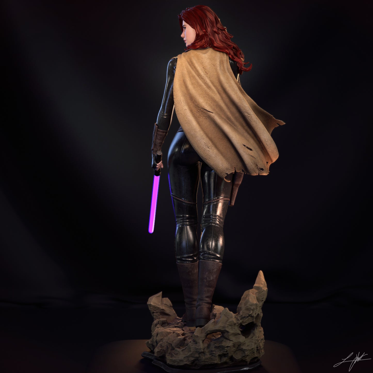 Mara Jade Resin Fan Art - MTO (Design by Abe3D)