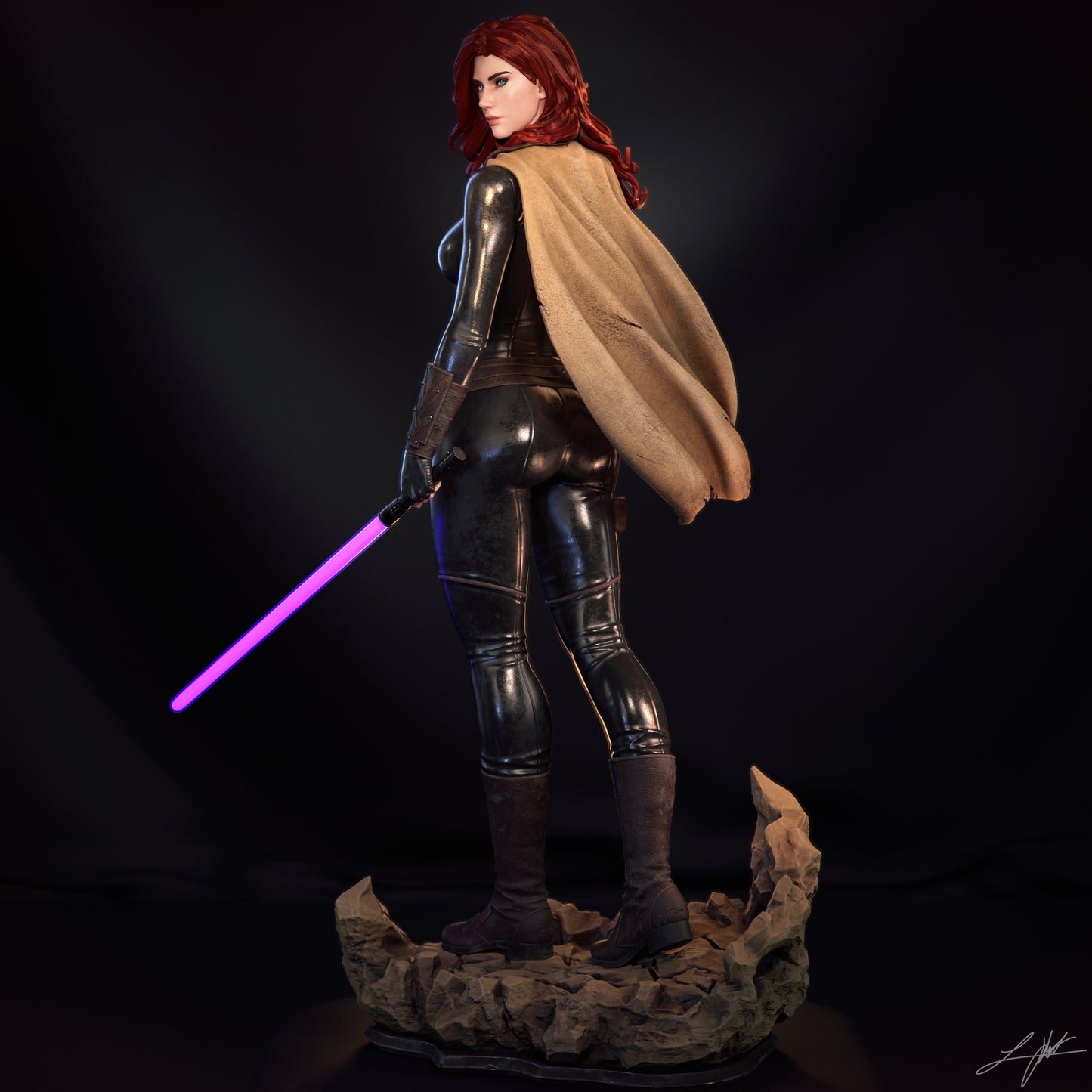 Mara Jade Resin Fan Art - MTO (Design by Abe3D)