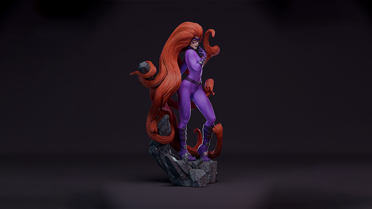 Medusa Resin Fan Art (ATV Version)