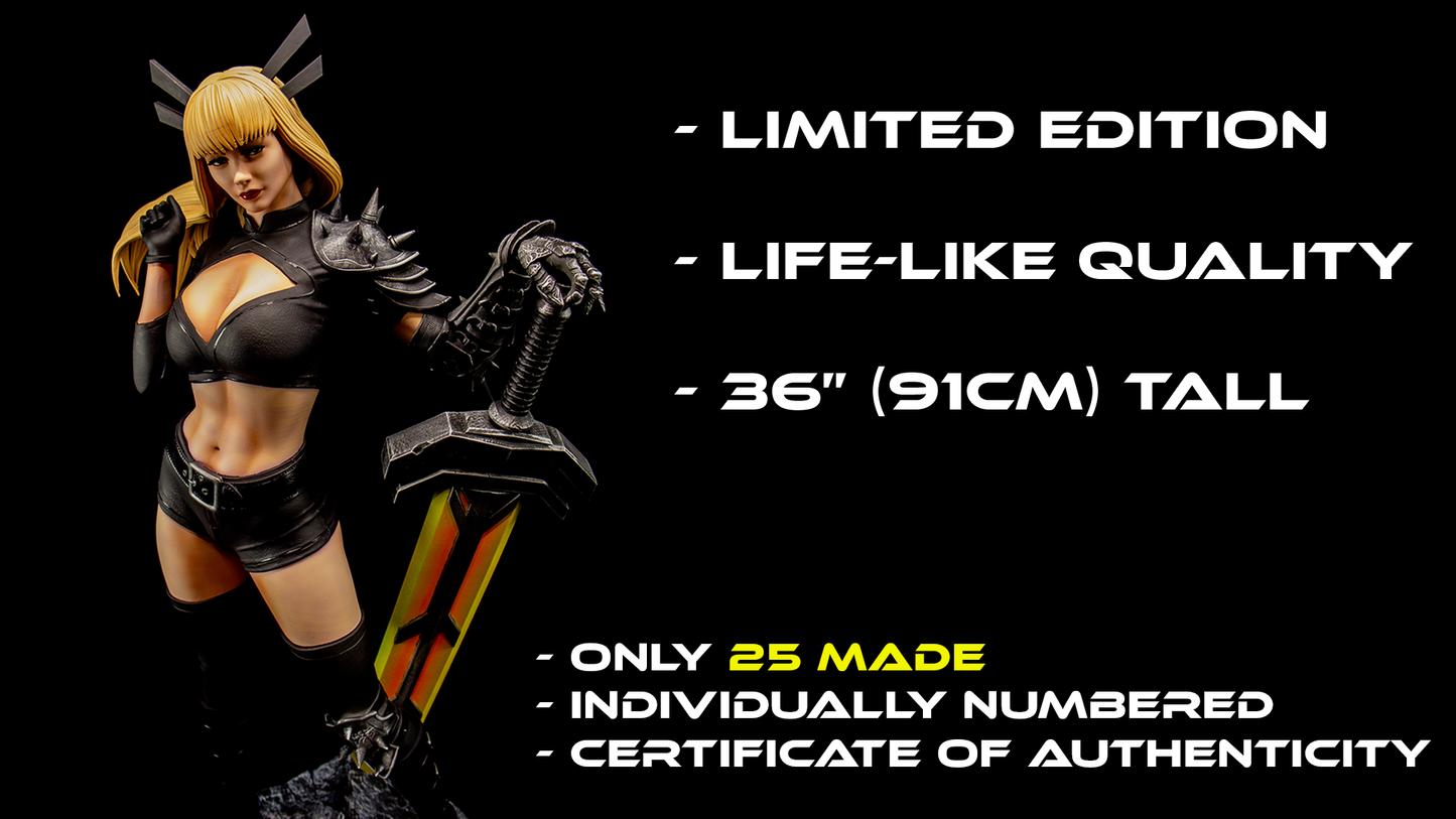 Limited Edition Magik Resin Fan Art