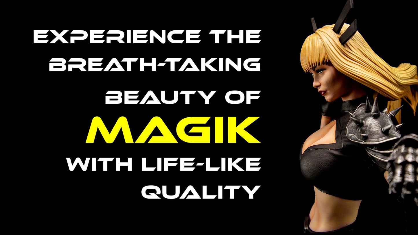 Limited Edition Magik Resin Fan Art