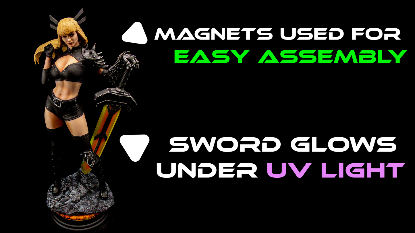 Limited Edition Magik Resin Fan Art