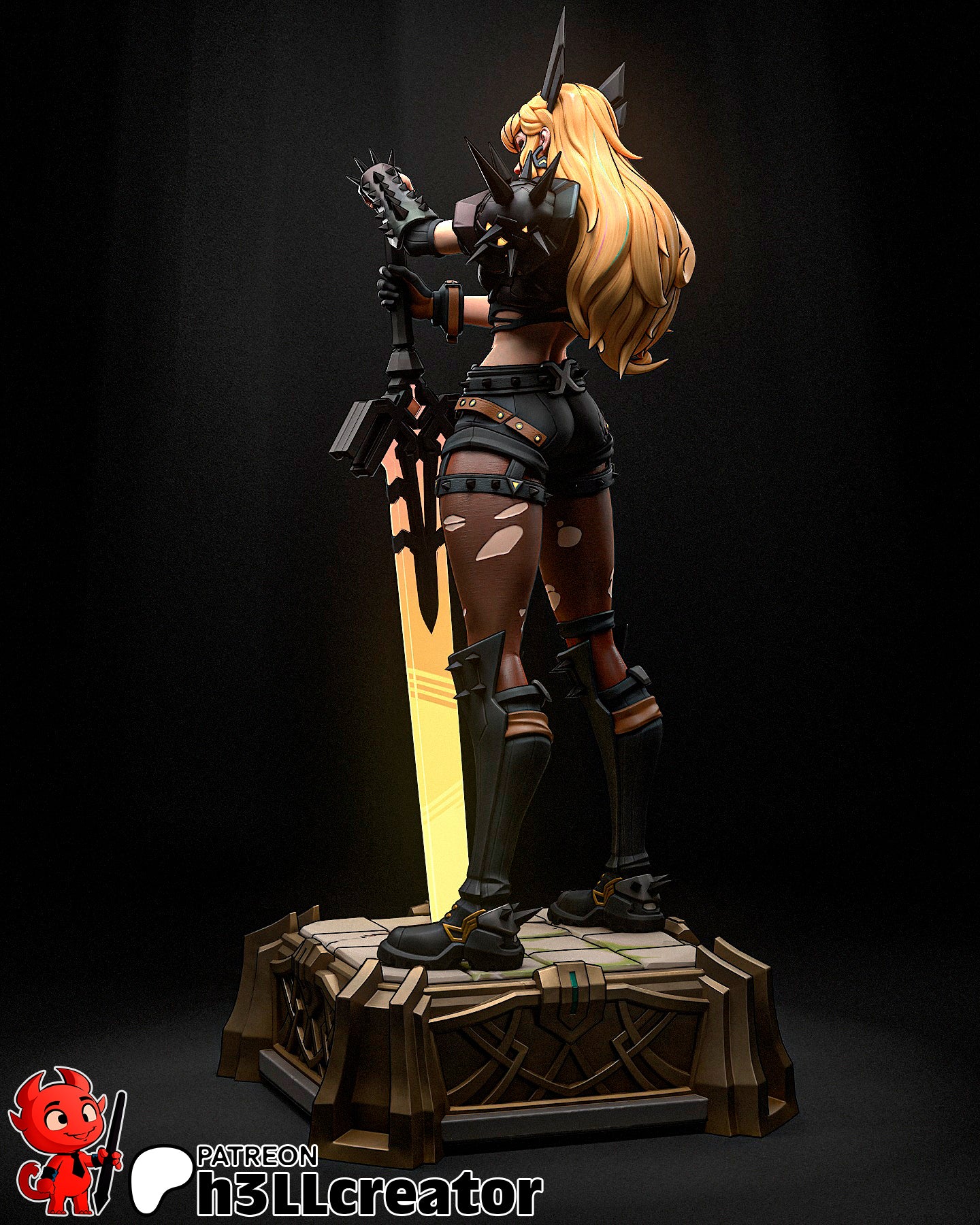 Marvel Rivals Magik Resin Fan Art - MTO (HC)