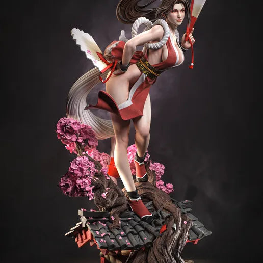 Mai Shiranui Street Fighter Resin Art (Tanuki Version)