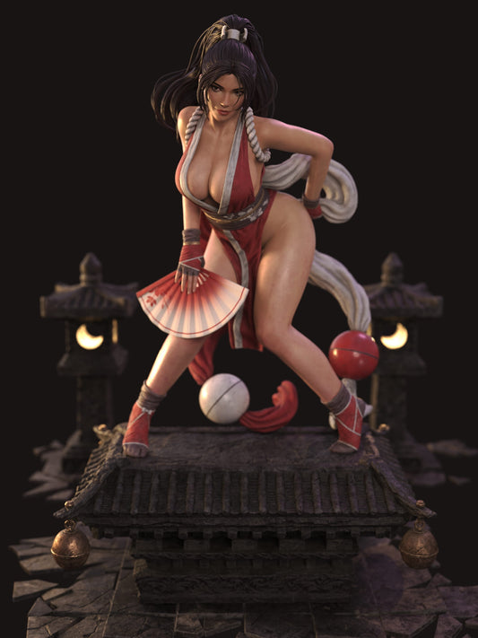 Mai Shiranui Street Fighter Resin Art (Godlink Version)