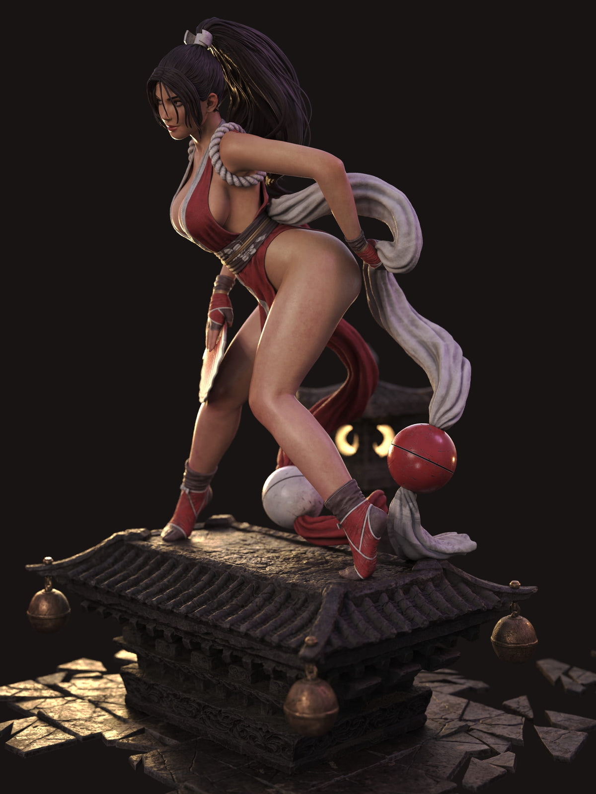 Mai Shiranui Street Fighter Resin Art (Godlink Version)