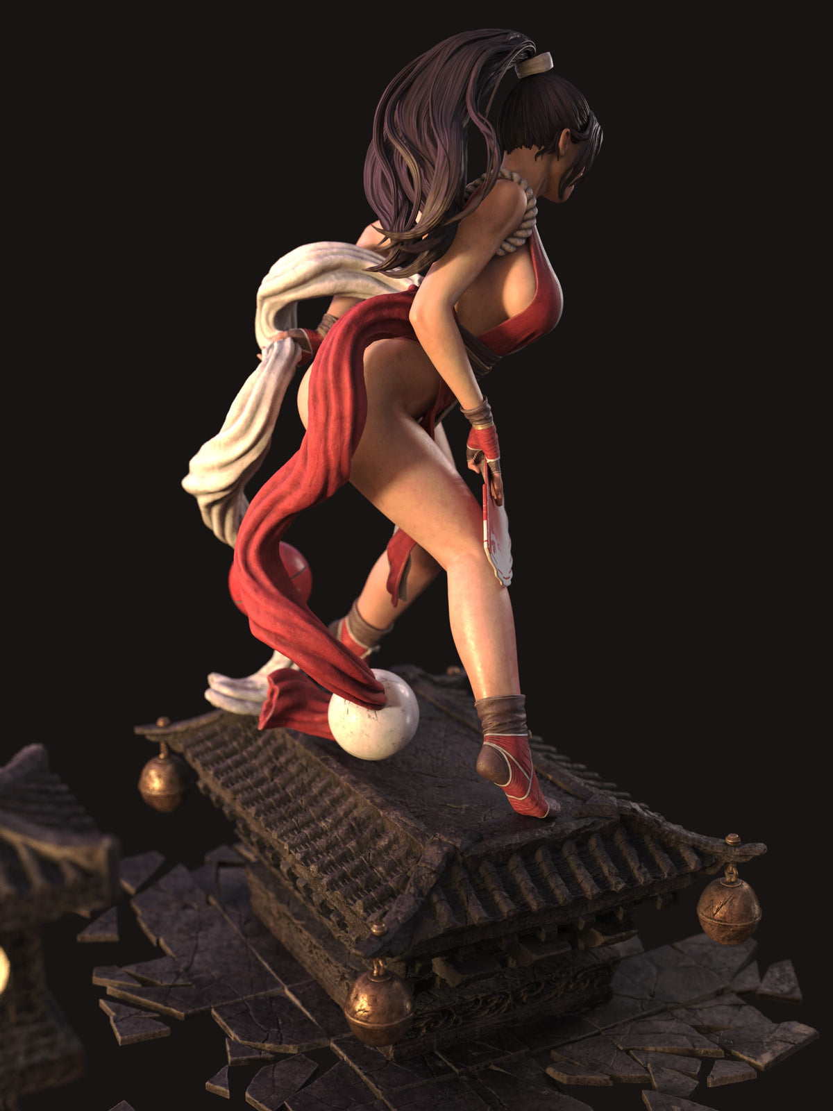 Mai Shiranui Street Fighter Resin Art (Godlink Version)