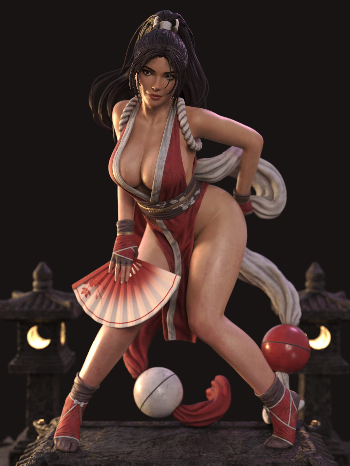Mai Shiranui Street Fighter Resin Art (Godlink Version)