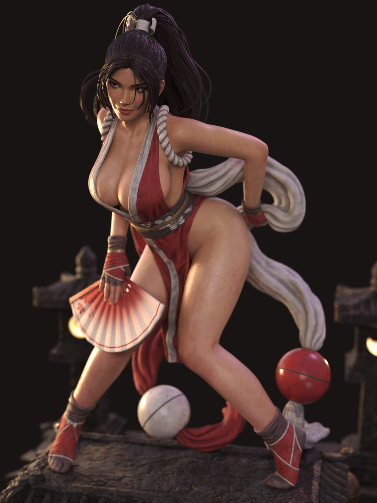 Mai Shiranui Street Fighter Resin Art (Godlink Version)