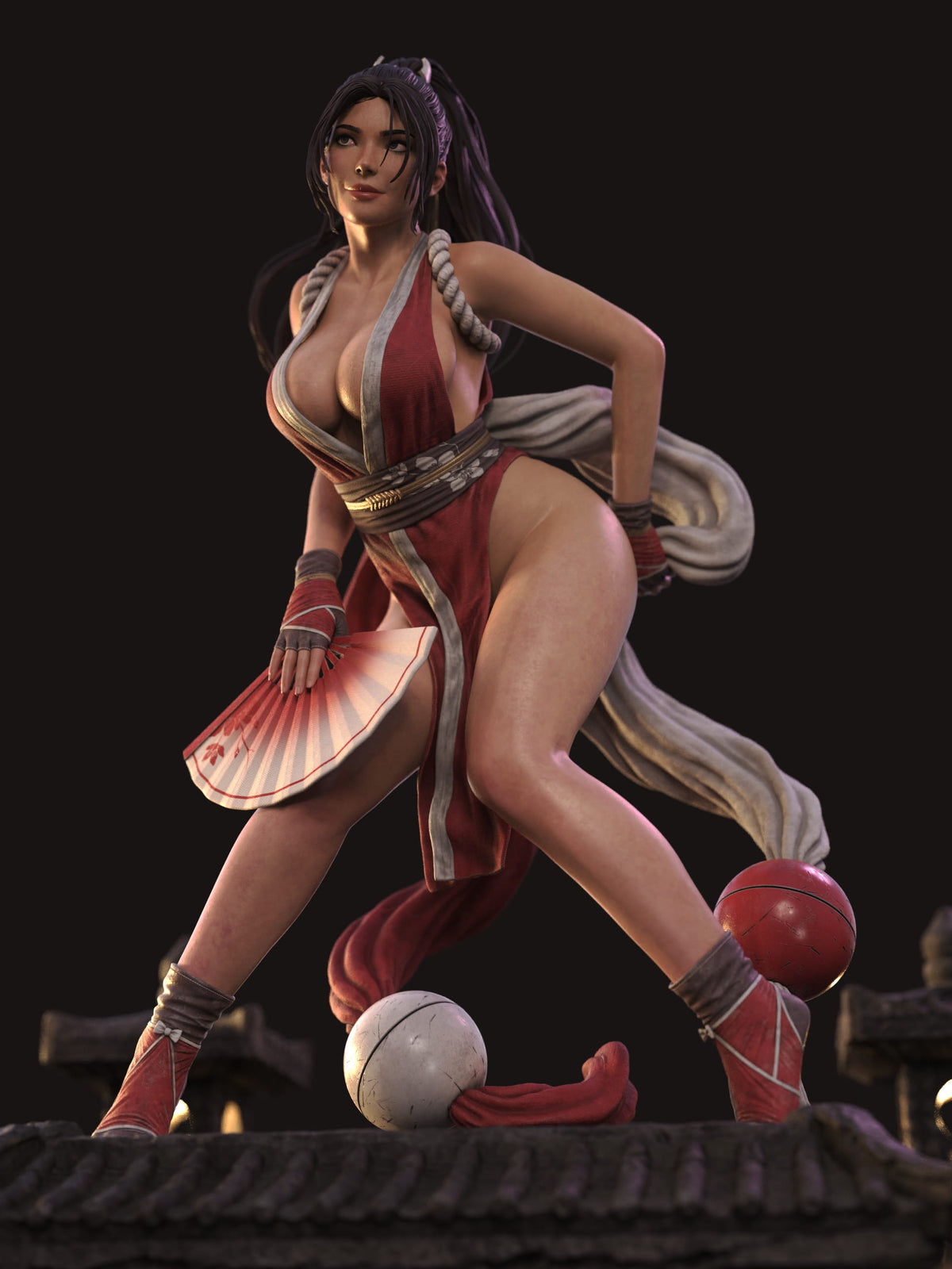 Mai Shiranui Street Fighter Resin Art (Godlink Version)