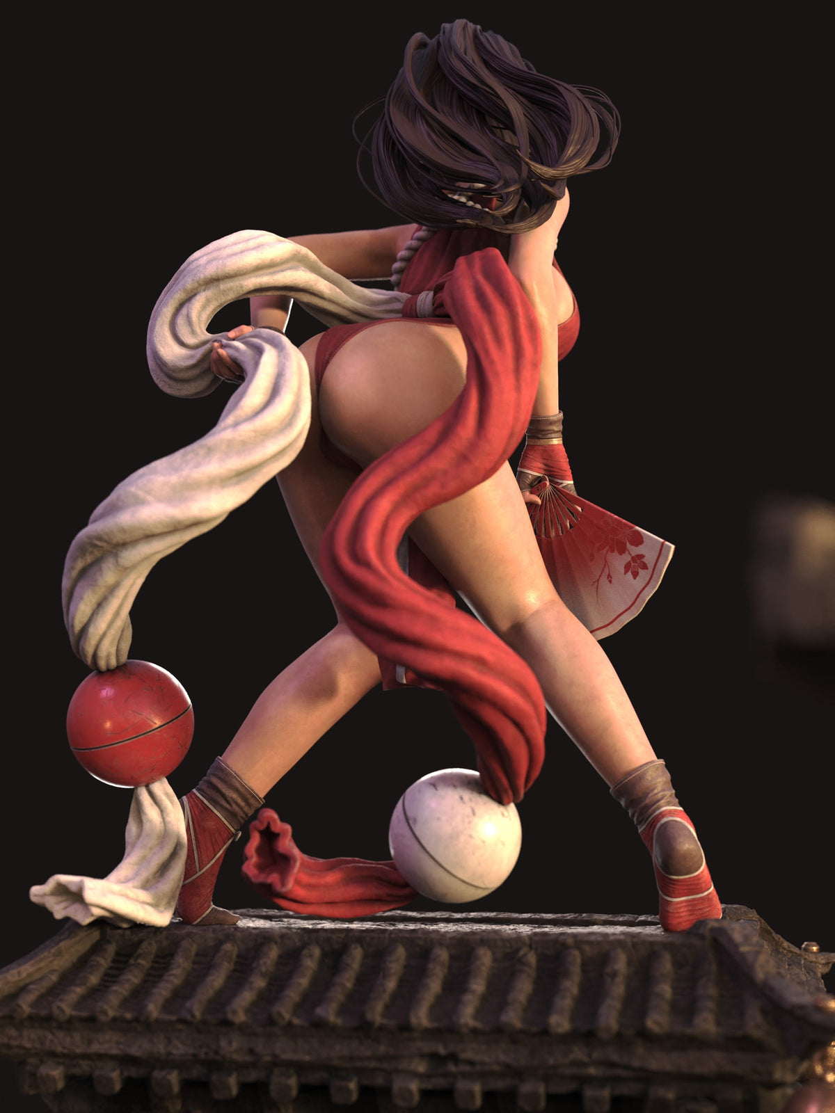 Mai Shiranui Street Fighter Resin Art (Godlink Version)