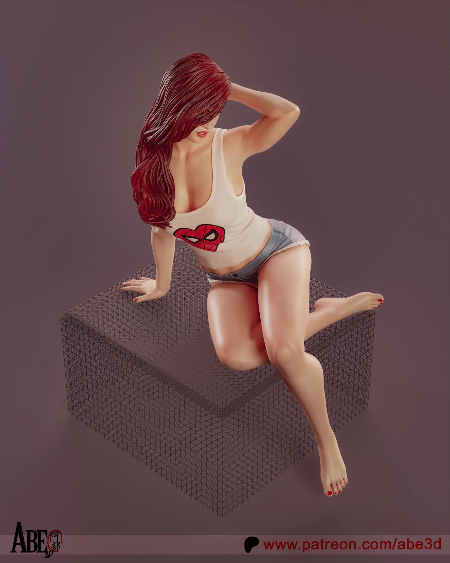 Mary Jane Resin Fan Art Pro Painted - MTO