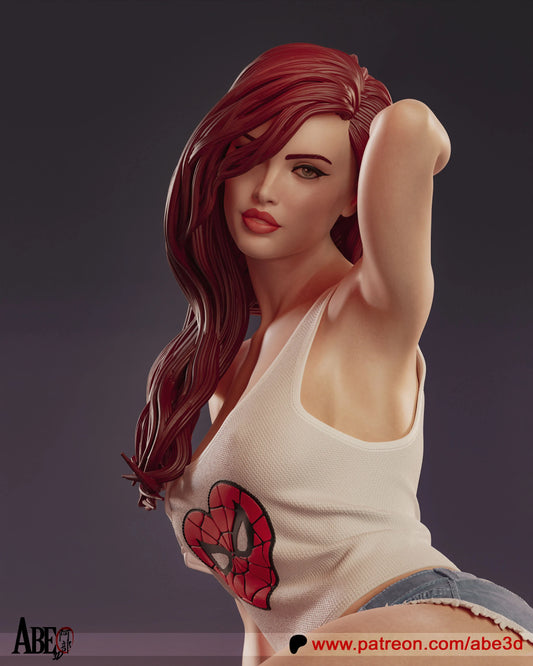 Mary Jane Resin Fan Art Pro Painted - MTO