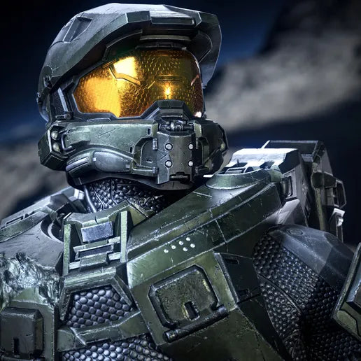 Master Chief Resin Art (Tanuki Version)