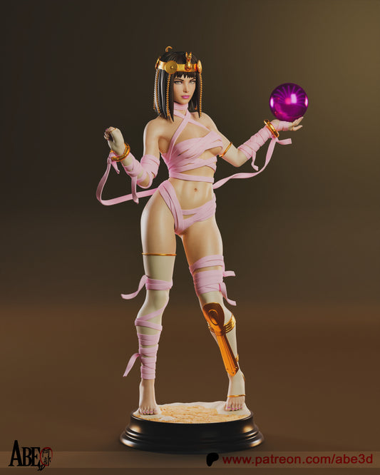 Menat Resin Art (Design by Abe3D)