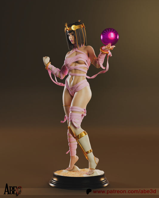 Menat Resin Art (Design by Abe3D)