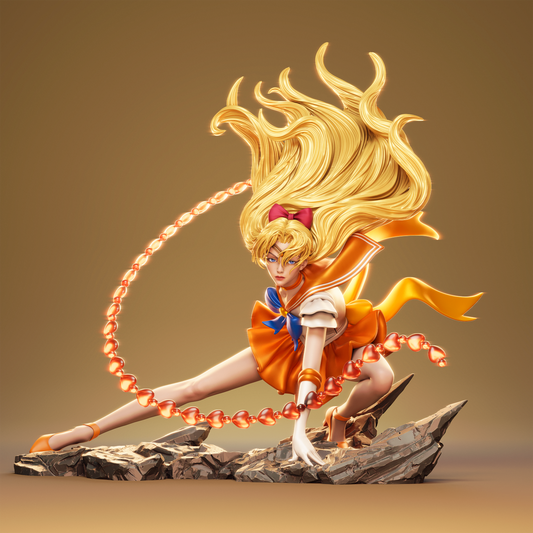 Minako Aino Sailor Moon Resin Art - MTO (Design by CA3D)