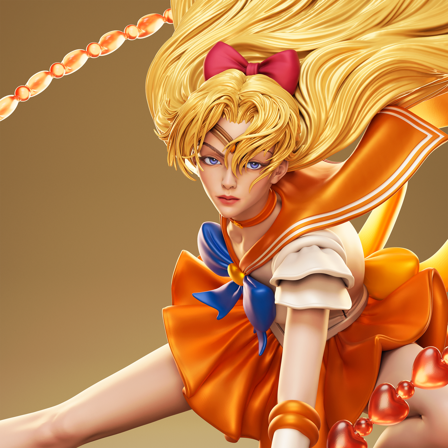 Minako Aino Sailor Moon Resin Art - MTO (Design by CA3D)