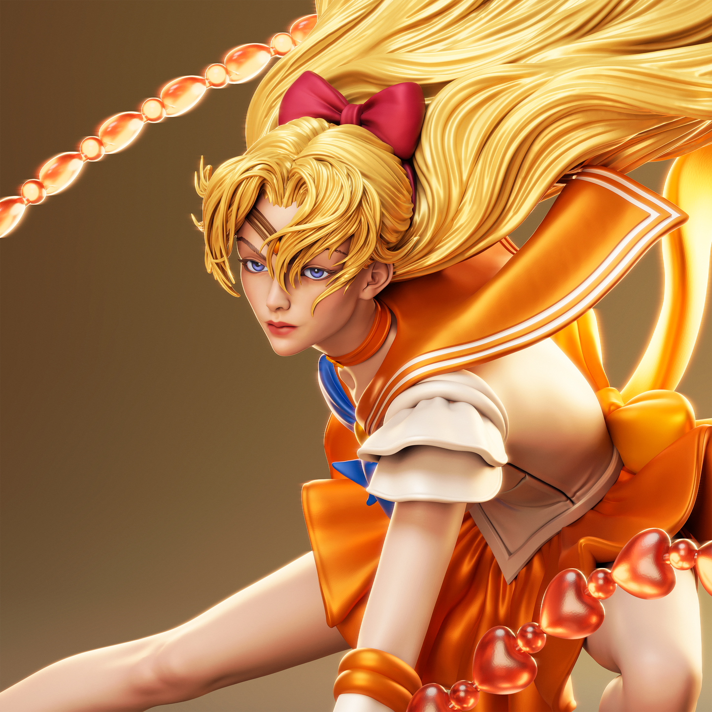 Minako Aino Sailor Moon Resin Art - MTO (Design by CA3D)