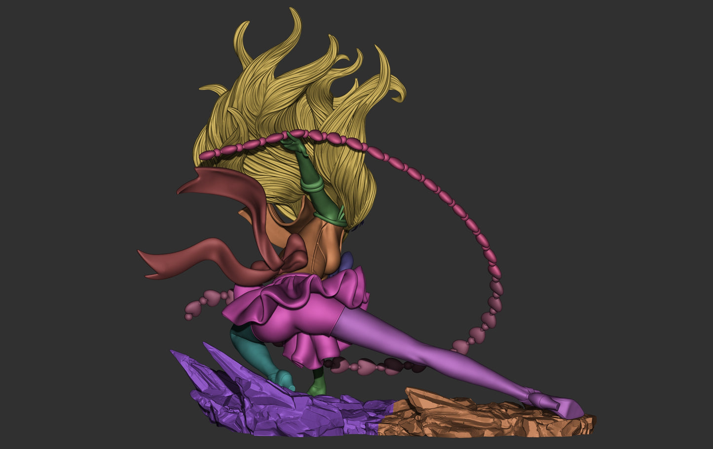 Minako Aino Sailor Moon Resin Art - MTO (Design by CA3D)