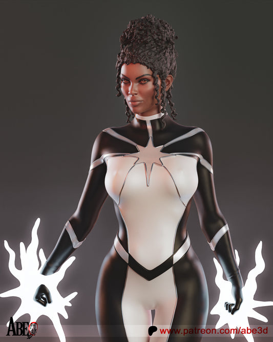 Photon Monica Rambeau Fan Art - MTO (Abe3D)