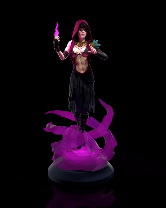 Morrigan Resin Fan Art - MTO HC