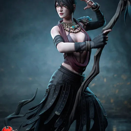 Morrigan Resin Fan Art - MTO (Design by H3llcreator)